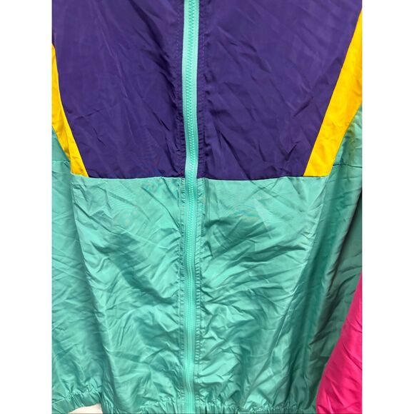 Color Block Windbreaker Jacket - Picture 7 of 9